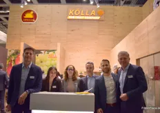 Florian Walther, Safiye Göl, Rosana Garcia, Massimiliano Pisano, Mirco Spagnuolo und Marc Nicolai von KÖLLA GmbH & Co. KG.